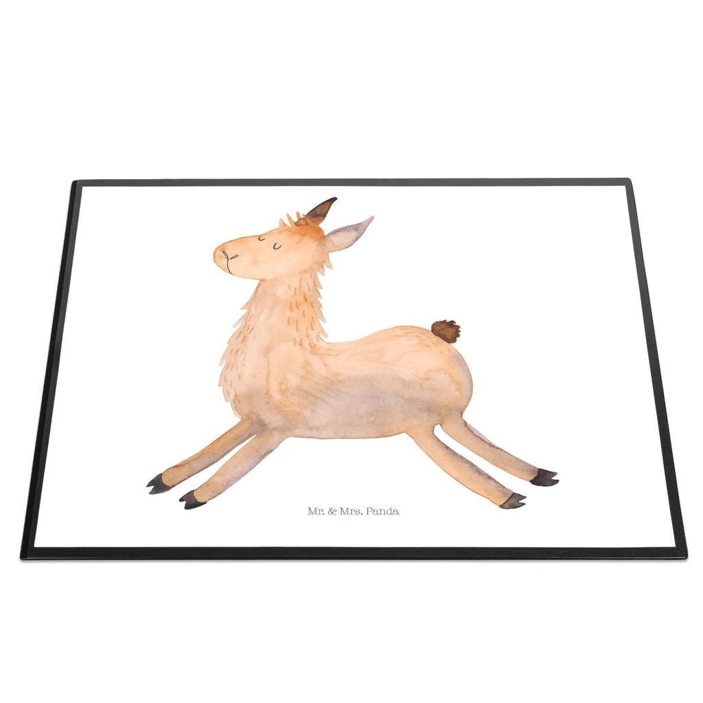 Schreibtischunterlage Lama Springen Schreibtischauflage, Schreibwaren, Schreibunterlage, Bürobedarf, Schreibtisch Unterlagen, Büroartikel, Schreibtischunterlage Groß, Lama, Alpaka, Neustart, Start, Lieblingstag, fröhlich, Glück, Lamas, guten Morgen, Prüfung, Happy day, Freundin, Liebeskummer, Abitur