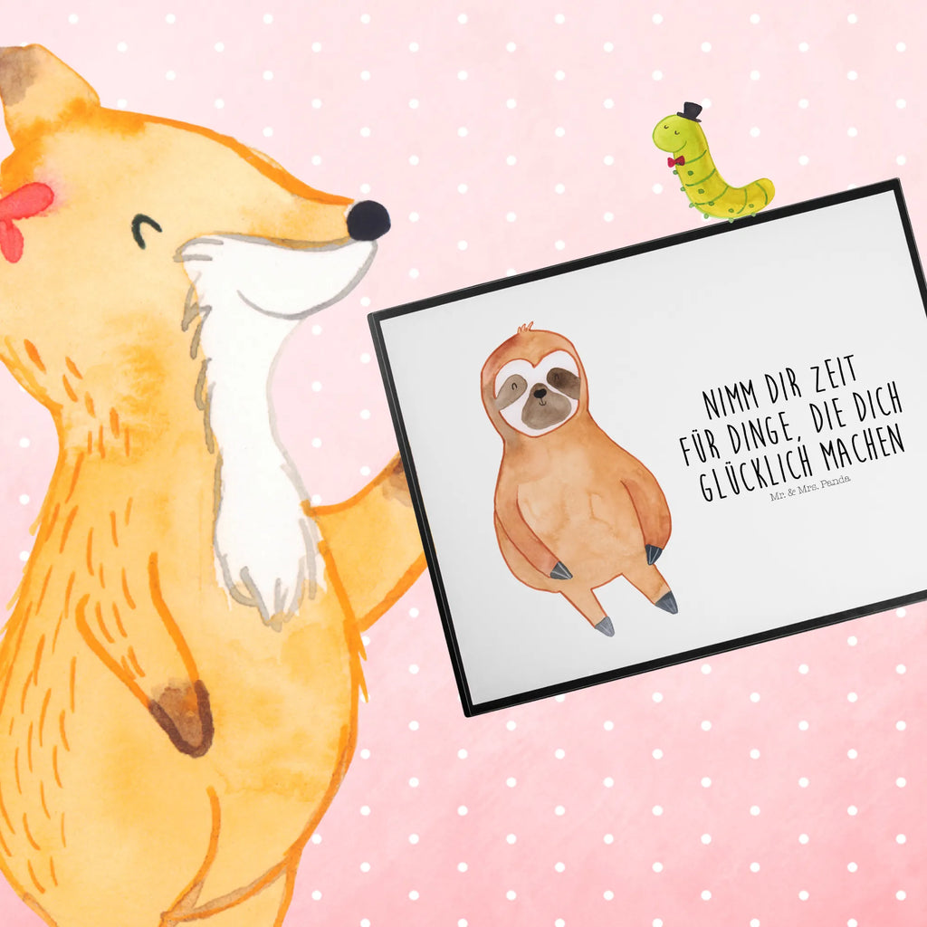 Schreibtischunterlage Faultier Zufrieden Schreibtischunterlage Groß, Schreibtischauflage, Schreibtisch Unterlagen, Schreibwaren, Bürobedarf, Schreibunterlage, Büroartikel, Faultier, Faultier Geschenk, Faultier Deko, relaxen, Pause, Lieblingstier, Faultiere, Ruhe, happy, Zufriedenheit, Frieden, zufrieden, faul, Gelassenheit, Glück, glücklich