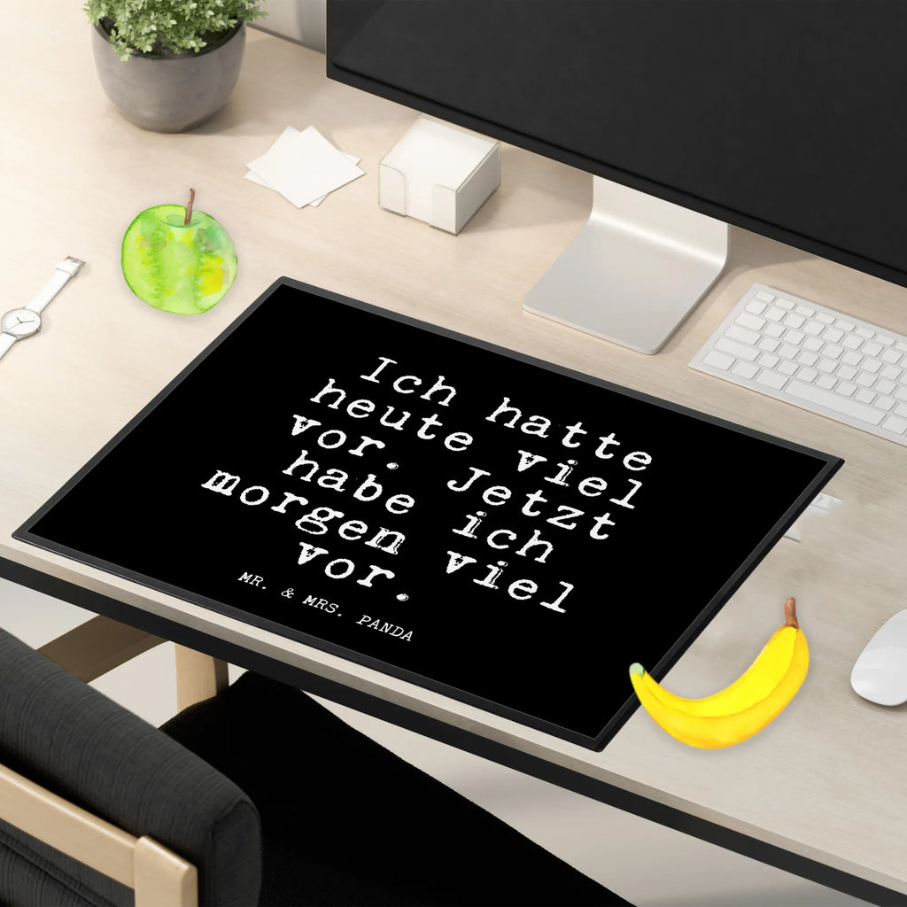 Schreibtischunterlage Fun Talk Ich hatte heute viel vor. Jetzt habe ich morgen viel vor. Büroartikel, Schreibtischauflage, Schreibunterlage, Schreibtisch Unterlagen, Schreibtischunterlage Groß, Schreibwaren, Bürobedarf, Spruch, Sprüche, lustige Sprüche, Weisheiten, Zitate, Spruch Geschenke, Glizer Spruch Sprüche Weisheiten Zitate Lustig Weisheit Worte