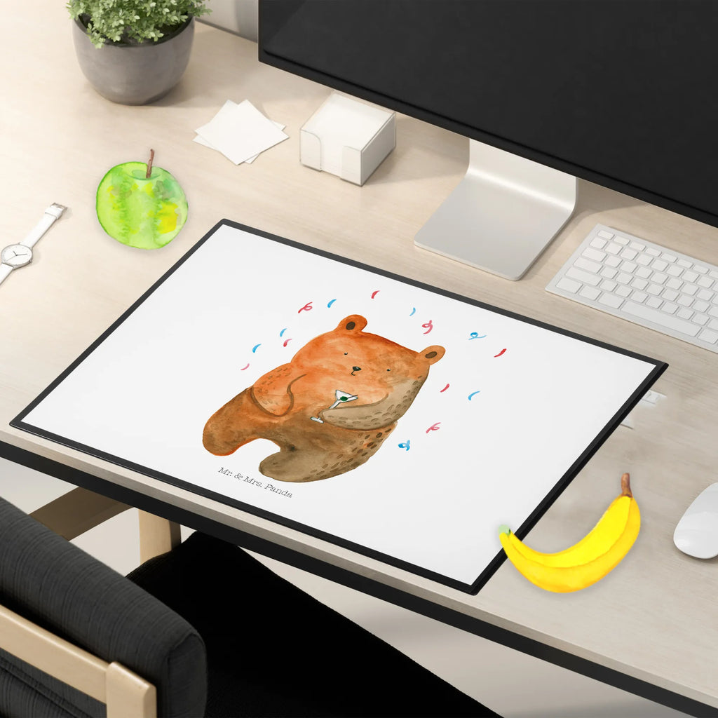 Schreibtischunterlage Bär Party Schreibtisch Unterlagen, arbeitsmatte, arbeitsunterlage, schreibtischunterlagen, tischmatte, schreibmatte, Schreibunterlage, tischmatten, schreibtischmatte, tischpads, schreibauflagen, pultunterlage, schreibtischauflagen, tischpad, schreibtischunterlage, schreibauflage, tischauflage, tischauflagen, Schreibtischauflage, Tischunterlage, Schreibtisch Matte, Bär, Teddy, Teddybär, Mitbringsel, Geschenk, Geburtstagsgeschenk, Gute Laune, Feiern, Lustig, Geburtstag, Abfeiern, Party