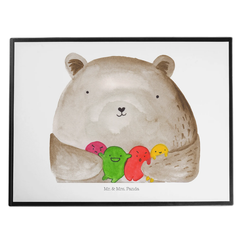 Schreibtischunterlage Bär Gefühl Schreibtischauflage, Schreibtischunterlage Groß, Schreibunterlage, Schreibwaren, Schreibtisch Unterlagen, Bürobedarf, Büroartikel, Bär, Teddy, Teddybär, Durchgedreht, Wahnsinn, Verrückt