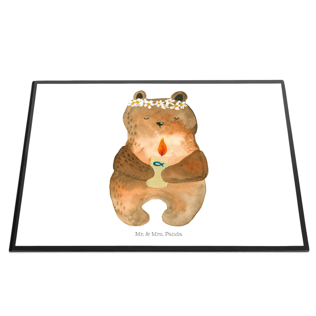 Schreibtischunterlage Bär Kommunion Tischunterlage, pultunterlage, arbeitsmatte, schreibmatte, Schreibtisch Unterlagen, schreibauflage, Schreibtischauflage, tischpad, Schreibunterlage, schreibtischmatte, schreibtischunterlage, schreibtischunterlagen, tischmatte, schreibtischauflagen, tischauflagen, arbeitsunterlage, tischauflage, Schreibtisch Matte, tischpads, tischmatten, schreibauflagen, Bär, Teddy, Teddybär, Katholisch, Kommunion, Taufkerze, Gottes Segen