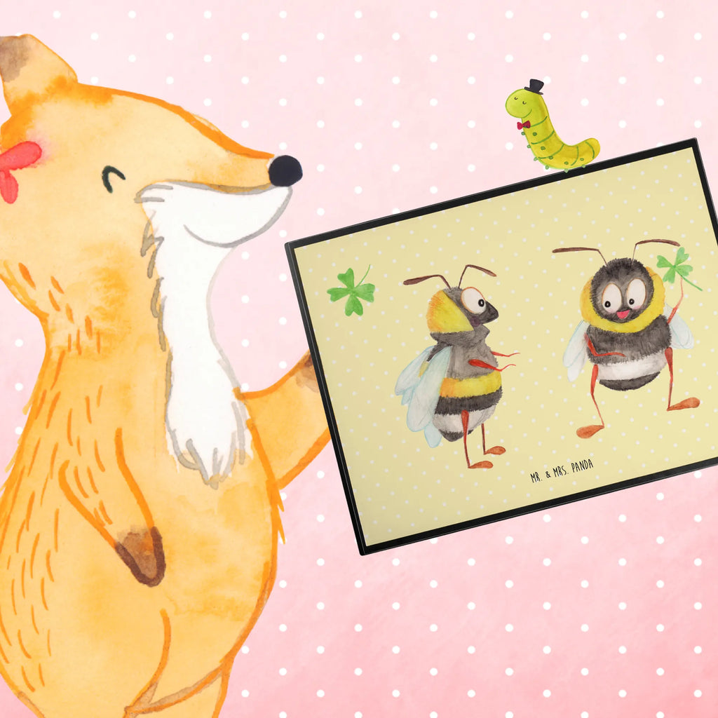 Schreibtischunterlage Hummeln mit Kleeblatt Schreibtischauflage, Schreibtischunterlage Groß, Büroartikel, Schreibwaren, Schreibunterlage, Schreibtisch Unterlagen, Bürobedarf, Tiermotive, Gute Laune, lustige Sprüche, Tiere, Spruch positiv, Spruch fröhlich, Biene, Spruch schön, glücklich sein, Hummel, glücklich werden, Biene Deko