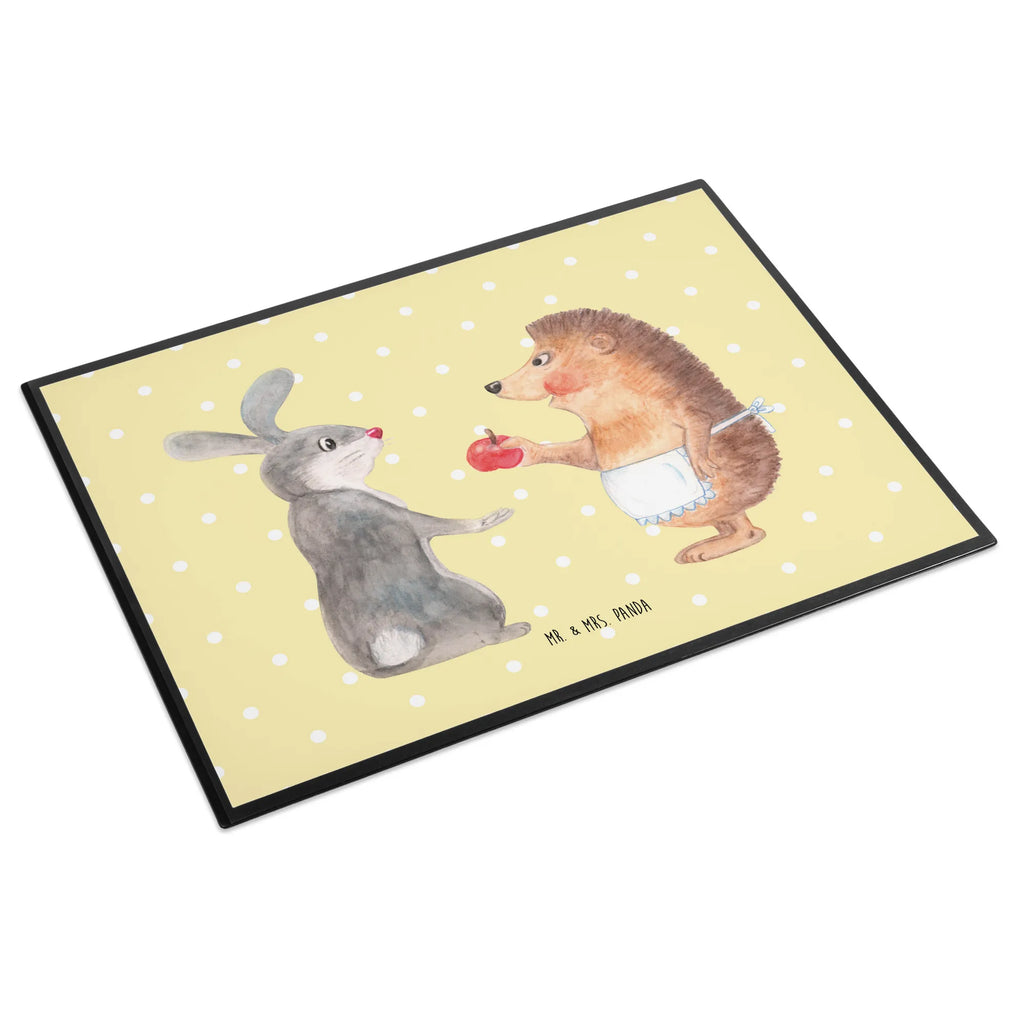 Desk pad Hare Hedgehog Schreibwaren, Bürobedarf, Schreibtisch Unterlagen, Schreibtischunterlage Groß, Schreibtischauflage, Büroartikel, Schreibunterlage, Tiermotive, Gute Laune, lustige Sprüche, Tiere, Liebe Spruch, Trösten, Herzschmerz, Trennungsschmerz, Igel, Spruch romantisch, Hase, Liebeskummer Geschenk, Igel und Hase