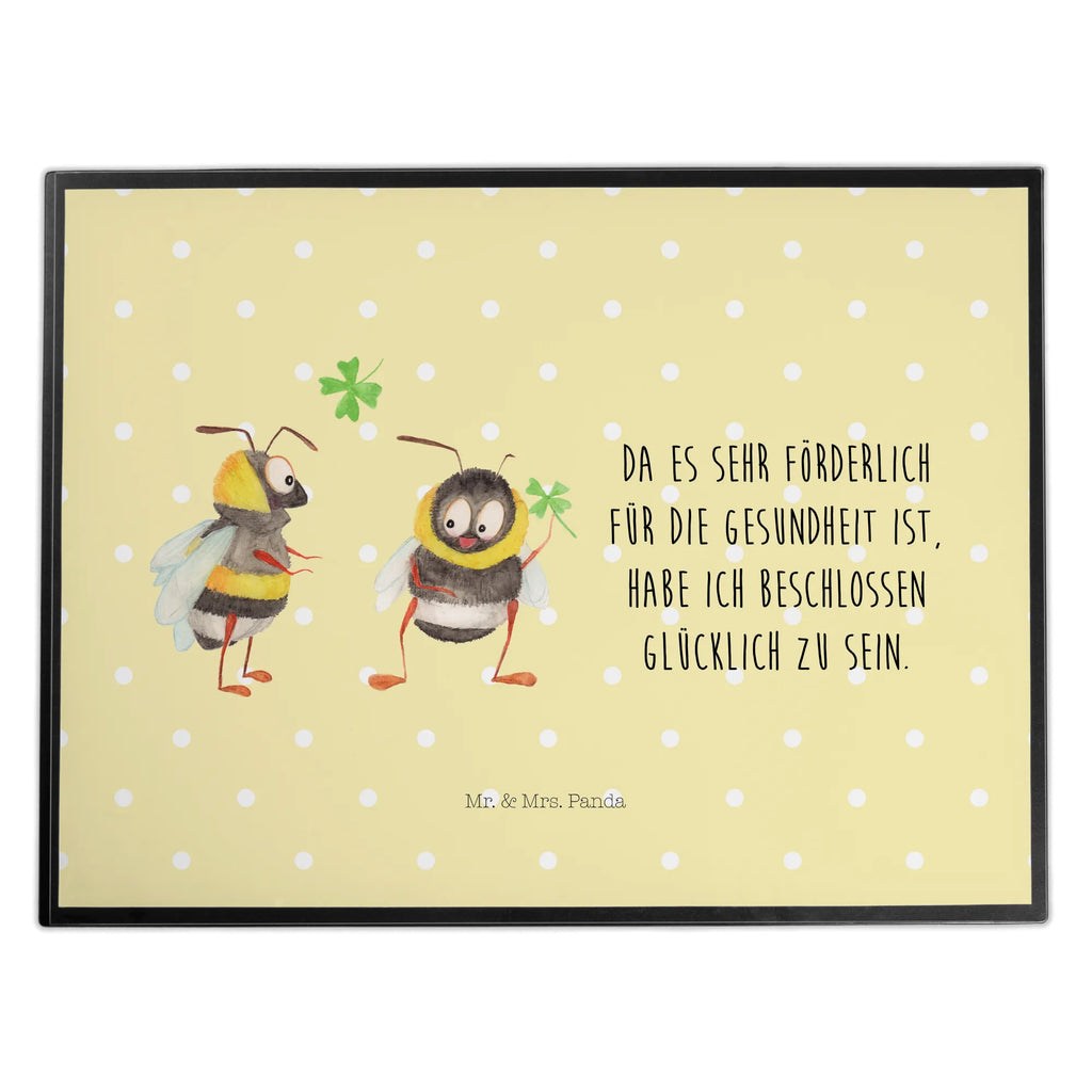 Schreibtischunterlage Hummeln mit Kleeblatt Schreibtischauflage, Schreibtischunterlage Groß, Büroartikel, Schreibwaren, Schreibunterlage, Schreibtisch Unterlagen, Bürobedarf, Tiermotive, Gute Laune, lustige Sprüche, Tiere, Spruch positiv, Spruch fröhlich, Biene, Spruch schön, glücklich sein, Hummel, glücklich werden, Biene Deko