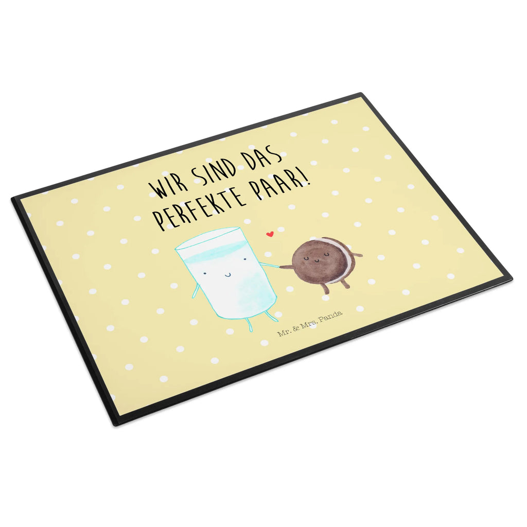 Schreibtischunterlage Milch & Keks Bürobedarf, Schreibtischunterlage Groß, Schreibunterlage, Schreibtisch Unterlagen, Schreibtischauflage, Büroartikel, Schreibwaren, Tiermotive, Gute Laune, lustige Sprüche, Tiere, Milk, Milch, romantisch, Kekse, Kaffee, Cookie, perfektes Paar, Keks, Einladung Frühstück, Motiv süß