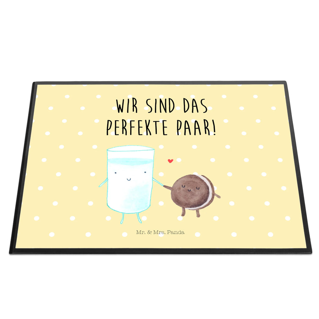 Schreibtischunterlage Milch & Keks Bürobedarf, Schreibtischunterlage Groß, Schreibunterlage, Schreibtisch Unterlagen, Schreibtischauflage, Büroartikel, Schreibwaren, Tiermotive, Gute Laune, lustige Sprüche, Tiere, Milk, Milch, romantisch, Kekse, Kaffee, Cookie, perfektes Paar, Keks, Einladung Frühstück, Motiv süß
