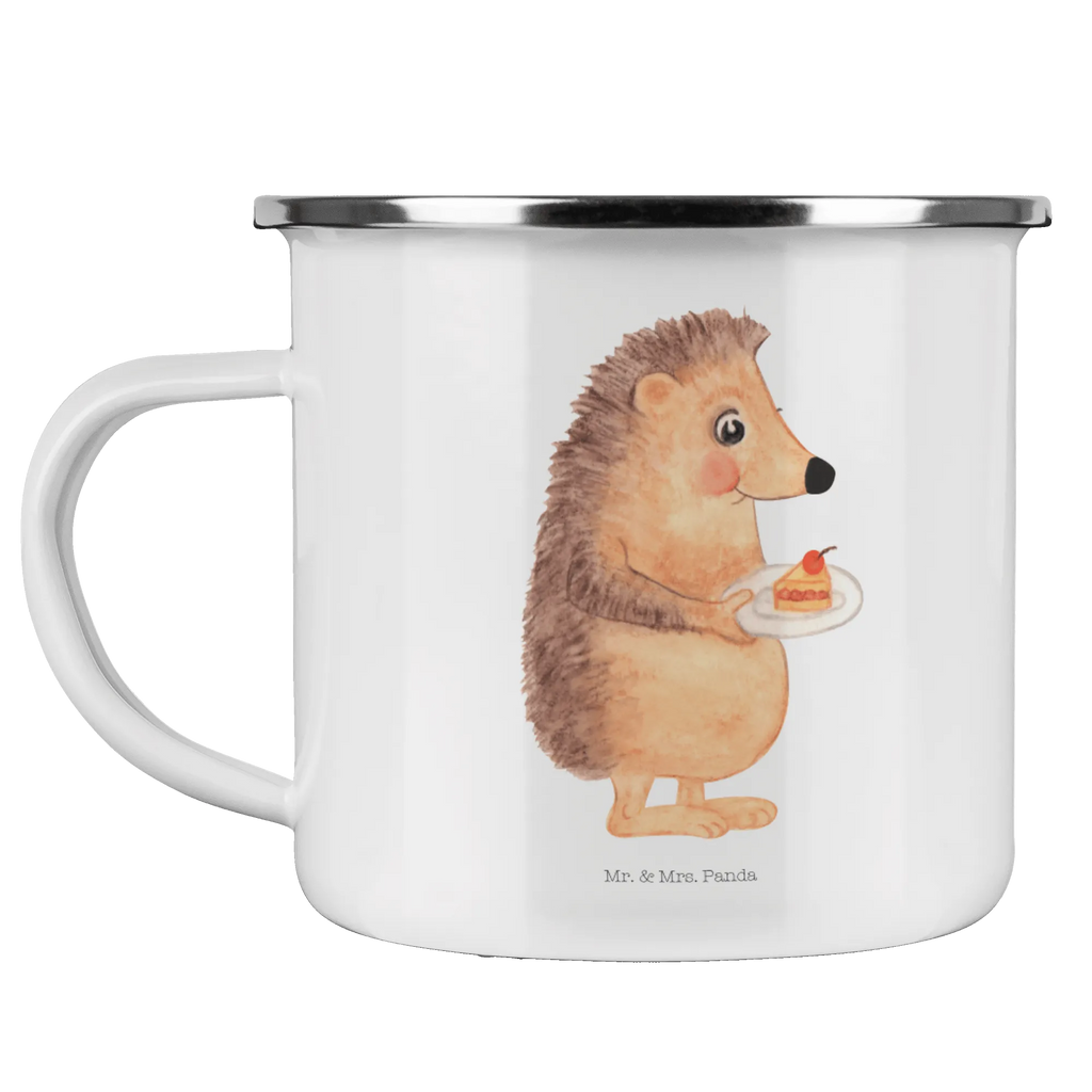 Enamel camping mug Hedgehog piece of cake camp coffee mug, camping metal cup, metal cup, enamel camping cup, lightweight camping mug, campfire mug, bushcraft mug, metal camping mug, camper mug, camping mug, outdoor cup, tin coffee cup, stainless steel drinking cup, steel mug for camping, travel mug, backpacking mug, adventure mug, hiking mug, enamel drinking mug, enamel mug, small animals, cute, funny, cute animal motives, hand drawn, small world, funny sayings, good mood, happy, gifts, gift ideas, special gifts, animal lover, card, invitation party, cake, birthday cake, baking gift, bake cake, food saying, hedgehog