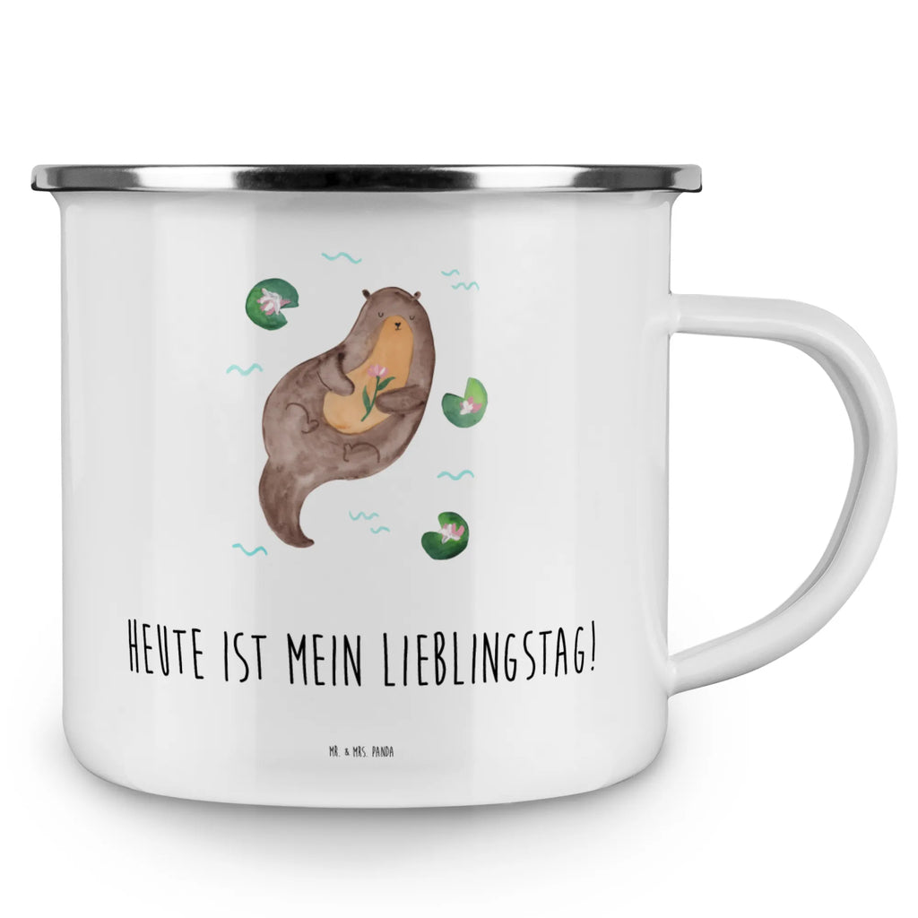 Kempingowy kubek emaliowany wydra lilia wodna metallbecher, Tasse Emaille, Blechtasse, Emaille Tasse, Trinkbecher, Teetasse, Kaffeebecher, Campingbecher, Reisebecher, Metalltasse, becher emaille, Campingtasse, wanderbecher, Emaille Becher, Teebecher, reisetasse, wandertasse, Pott, emaillebecher, blechbecher, Emailletasse, Becher, Kaffeetasse, Tasse, Otter, Seeotter, Fischotter, Otter Seeotter See Otter