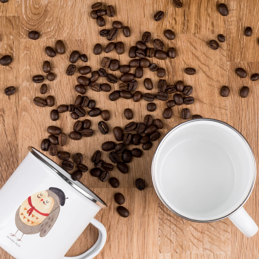 Camping Emaille Tasse Eule Frankreich Emaille Becher, Metalltasse, Blechtasse, blechbecher, Teebecher, Emailletasse, wanderbecher, metallbecher, Reisebecher, Kaffeebecher, Tasse Emaille, Pott, Trinkbecher, Campingbecher, Tasse, reisetasse, wandertasse, Kaffeetasse, Teetasse, Becher, Campingtasse, Emaille Tasse, emaillebecher, becher emaille, Eule, Eule Deko, Frankreich, Das Leben Ist schön, Spruch schön, Spruch Französisch, Eulen, Owl, La Vie Est Belle, Hibou