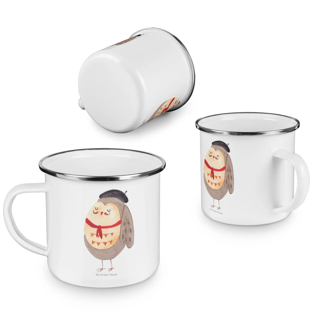 Camping Emaille Tasse Eule Frankreich Emaille Becher, Metalltasse, Blechtasse, blechbecher, Teebecher, Emailletasse, wanderbecher, metallbecher, Reisebecher, Kaffeebecher, Tasse Emaille, Pott, Trinkbecher, Campingbecher, Tasse, reisetasse, wandertasse, Kaffeetasse, Teetasse, Becher, Campingtasse, Emaille Tasse, emaillebecher, becher emaille, Eule, Eule Deko, Frankreich, Das Leben Ist schön, Spruch schön, Spruch Französisch, Eulen, Owl, La Vie Est Belle, Hibou