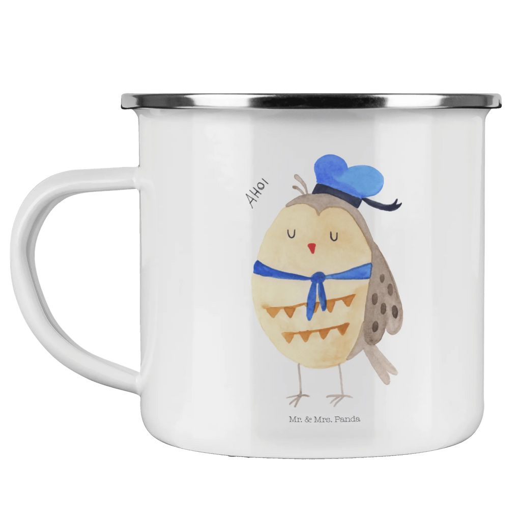 Enamel camping mug Owl sailor hiking mug, outdoor cup, enamel drinking mug, camping metal cup, stainless steel drinking cup, camping mug, steel mug for camping, camper mug, campfire mug, metal camping mug, metal cup, travel mug, adventure mug, camp coffee mug, enamel mug, tin coffee cup, backpacking mug, bushcraft mug, enamel camping cup, lightweight camping mug, owl, forest animal, bird, nocturnal, gift ideas, birthday present, illustrated, funny, romantic gift, owl decor, Girlfriend, Sailor, Mariner, Owl decoration, Owl saying, Pun funny, Wedding anniversary gift, Marriage, Owl, Home port
