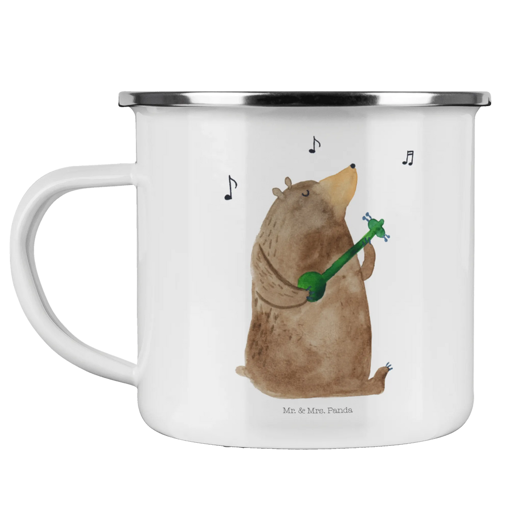 Enamel camping mug bear guitar Pott, Tasse, wandertasse, Emaille Tasse, metallbecher, Tasse Emaille, Teetasse, Campingbecher, becher emaille, Metalltasse, Trinkbecher, Kaffeebecher, wanderbecher, reisetasse, Reisebecher, Emaille Becher, emaillebecher, Campingtasse, Blechtasse, Emailletasse, Teebecher, Kaffeetasse, blechbecher, Becher, Teddy, Bär, Teddybär