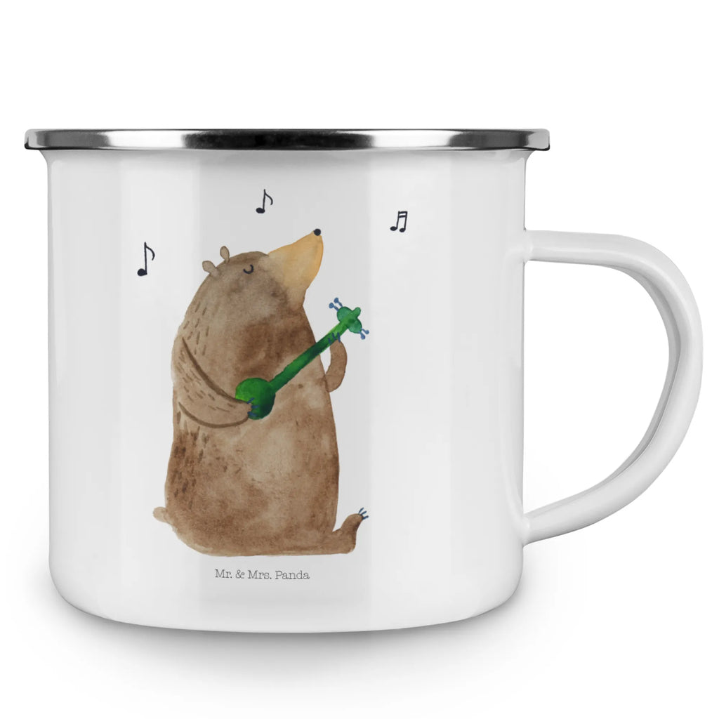 Enamel camping mug bear guitar Pott, Tasse, wandertasse, Emaille Tasse, metallbecher, Tasse Emaille, Teetasse, Campingbecher, becher emaille, Metalltasse, Trinkbecher, Kaffeebecher, wanderbecher, reisetasse, Reisebecher, Emaille Becher, emaillebecher, Campingtasse, Blechtasse, Emailletasse, Teebecher, Kaffeetasse, blechbecher, Becher, Teddy, Bär, Teddybär