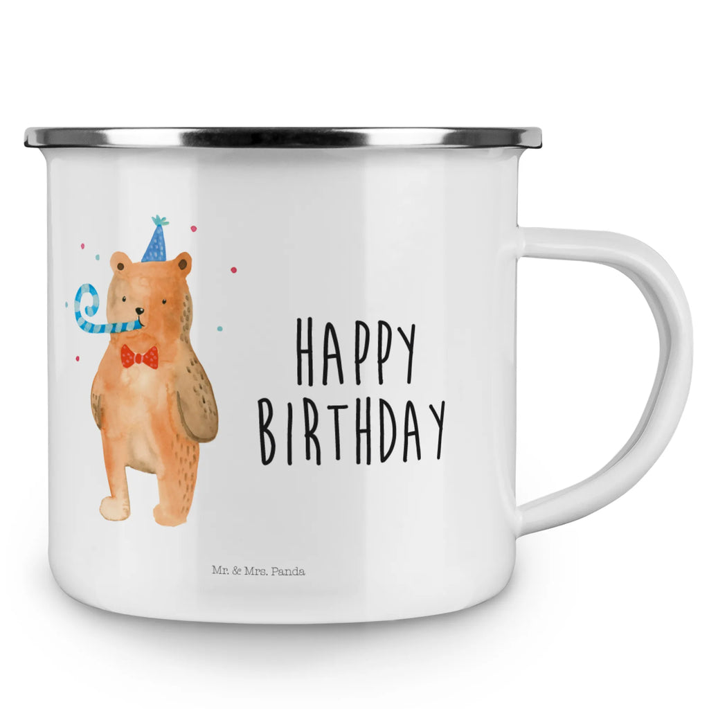 Enamel camping mug bear Birthday wandertasse, Tasse, metallbecher, Emaille Tasse, Reisebecher, Trinkbecher, wanderbecher, blechbecher, Metalltasse, emaillebecher, Teebecher, Blechtasse, Becher, Campingtasse, Campingbecher, Emaille Becher, Tasse Emaille, Teetasse, Kaffeebecher, Pott, Emailletasse, reisetasse, Kaffeetasse, becher emaille, Teddy, Bär, Teddybär, Happy Birthday, Glückwunsch, Geburtstag, Alles Gute