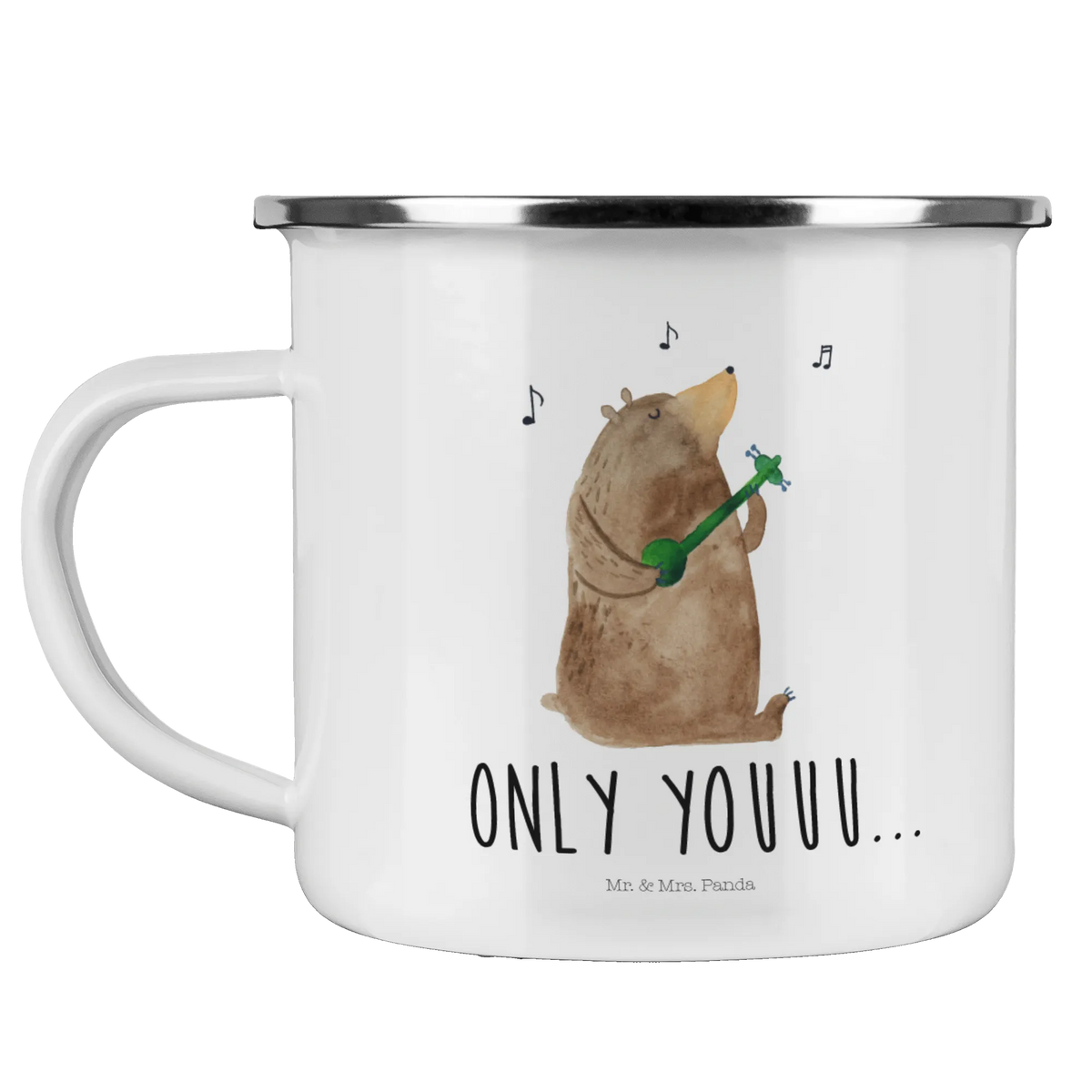 Camping Emaille Tasse Bär Gitarre Emaille Tasse, Motivtasse, metallbecher, Reisebecher, wanderbecher, Emaille Becher, Tasse Emaille, outdoortasse, reisetasse, Teetasse, wandertasse, Pott, blechbecher, Emailletasse, Outdoor Becher, Campingtasse, Kaffeepott, Outdoor Tasse, Campingbecher, Teebecher, Haferl, becher emaille, emaillebecher, Blechtasse, Teddy, Bär, Teddybär