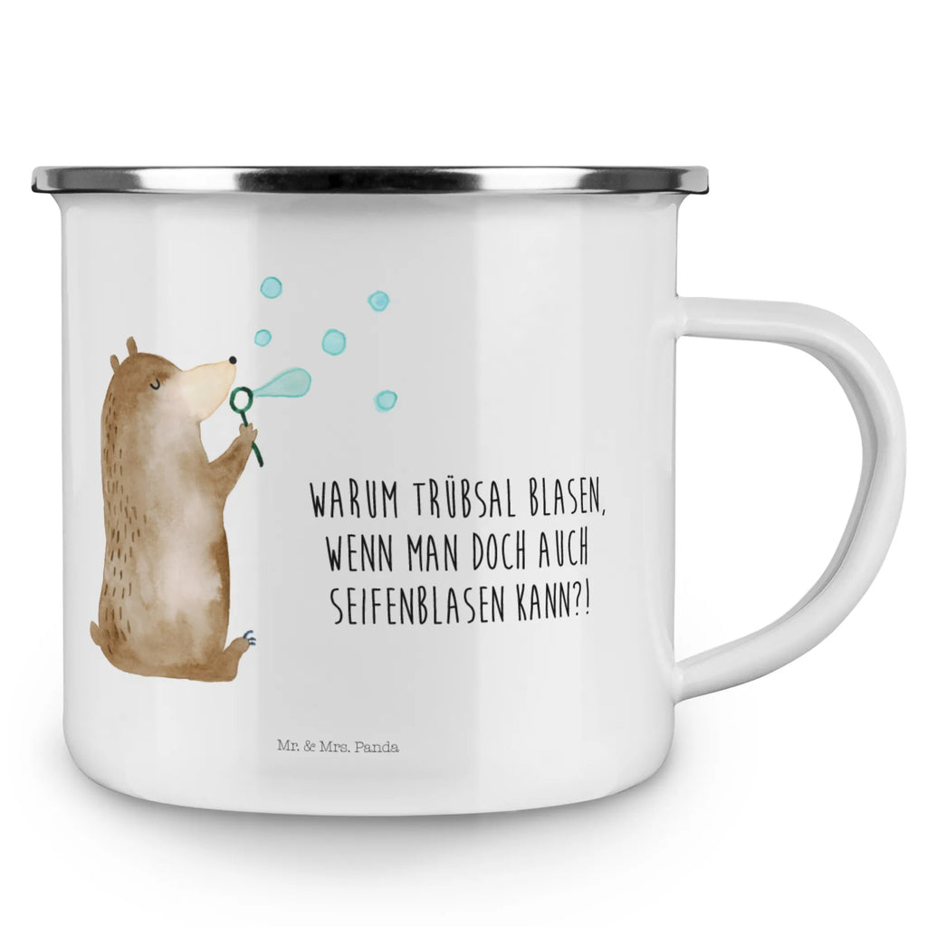 Enamel camping mug bear soap bubbles emaillebecher, Tasse Emaille, Becher, Pott, Tasse, Kaffeebecher, wanderbecher, metallbecher, wandertasse, Campingbecher, Blechtasse, Emaille Tasse, blechbecher, reisetasse, Emaille Becher, Emailletasse, Teetasse, Reisebecher, Campingtasse, Trinkbecher, Metalltasse, becher emaille, Teebecher, Kaffeetasse, Teddy, Bär, Teddybär, Seifenblasen Bär Lustig Sein Glücklich Traurig Happy