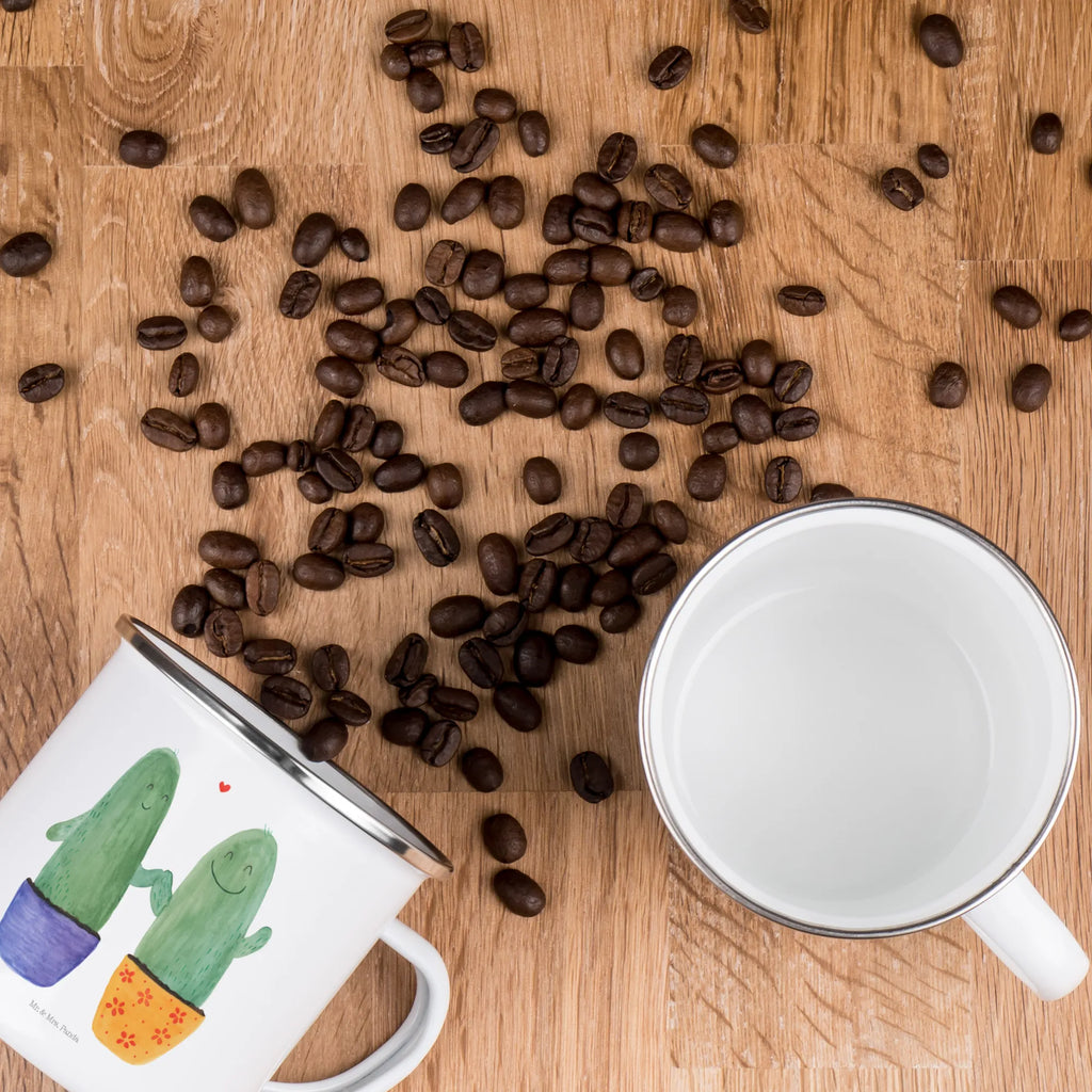 Kempingowy kubek emaliowany kaktus Miłość Kaktus, Kaktusy