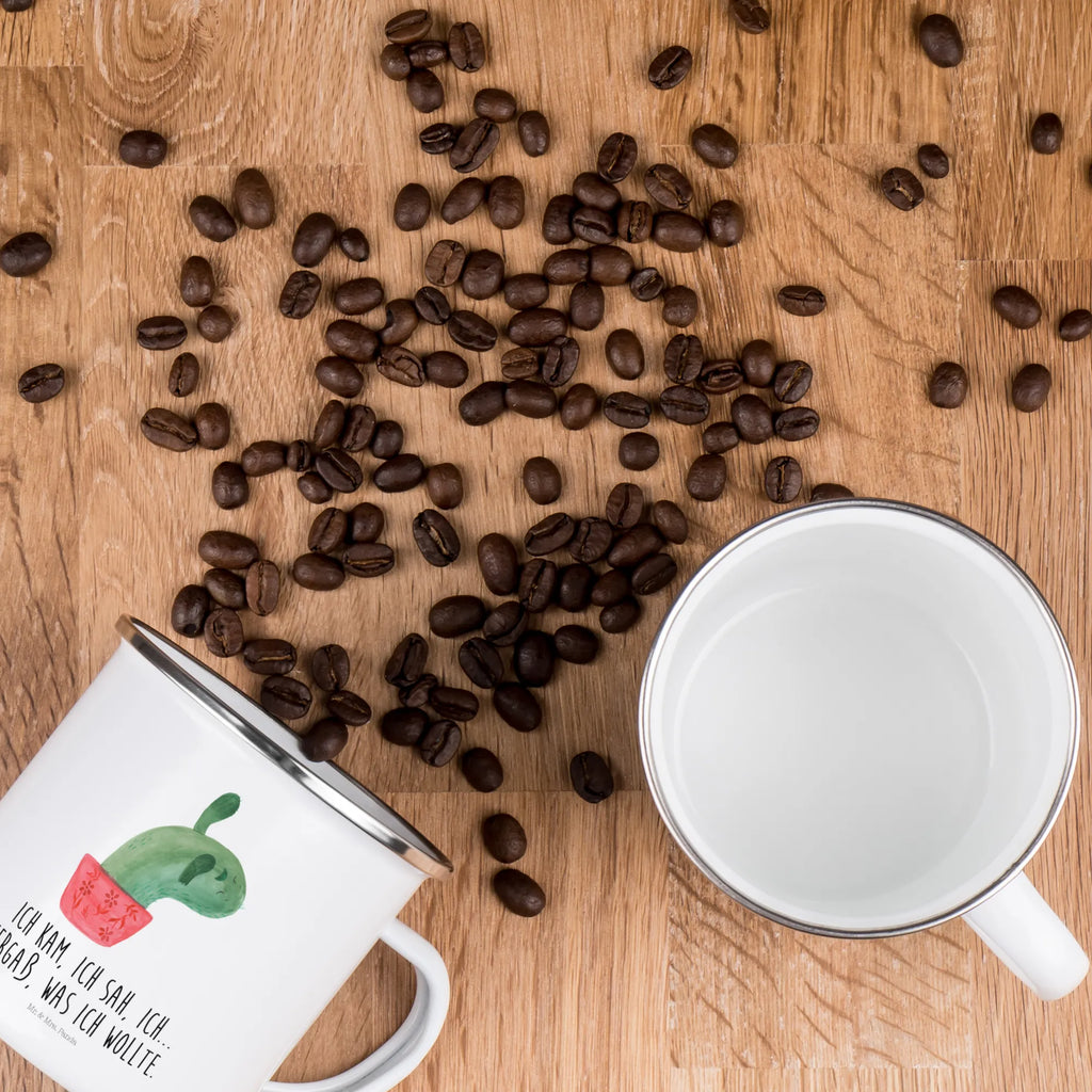 Kempingowy kubek emaliowany kaktus Mama Teetasse, Campingtasse, Trinkbecher, Reisebecher, Blechtasse, Metalltasse, becher emaille, wandertasse, Kaffeebecher, Pott, Becher, wanderbecher, Campingbecher, Emaille Becher, reisetasse, Teebecher, blechbecher, metallbecher, Emaille Tasse, Emailletasse, Tasse, emaillebecher, Tasse Emaille, Kaffeetasse, Kakteen, Kaktus, Büroalltag, Ärger, Schule, Büro, Kaktusliebe, Quote, Motivation