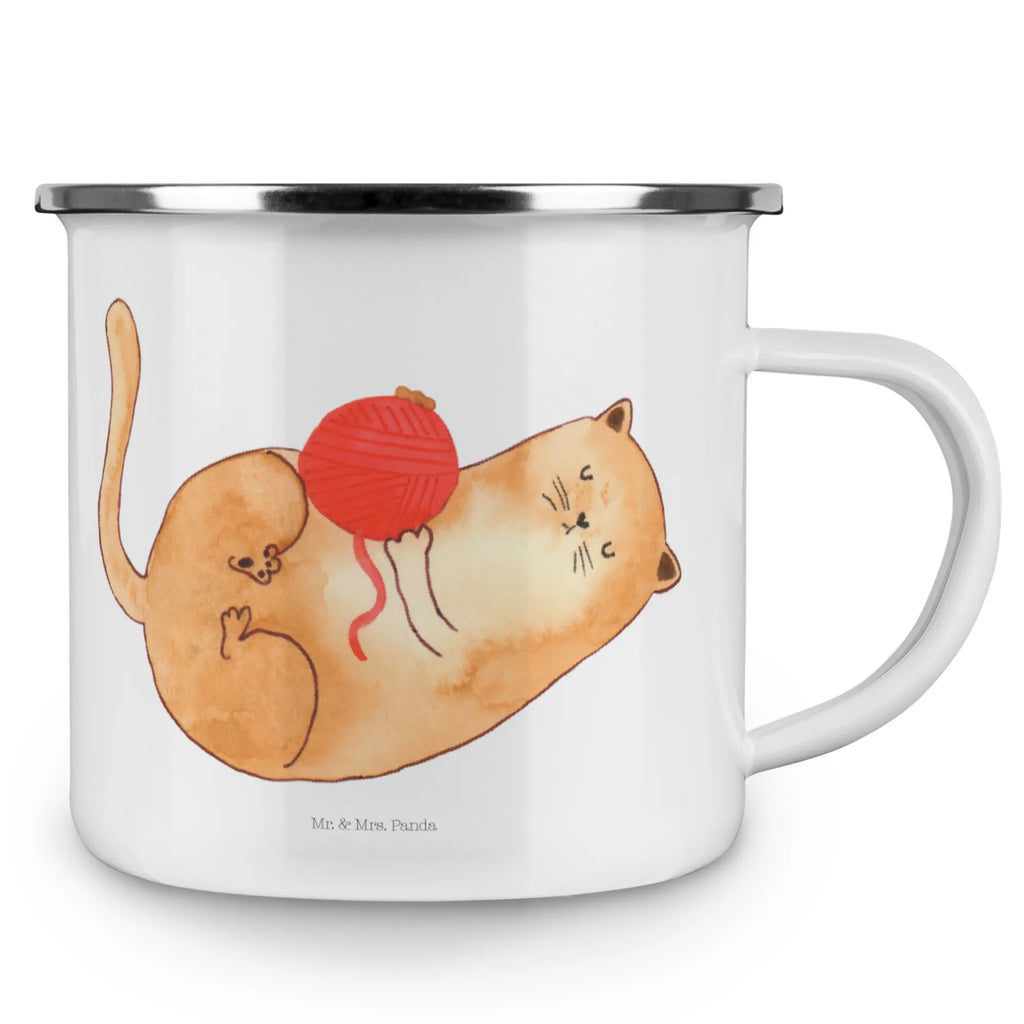 Enamel camping mug Cat Wool Emaille Becher, Trinkbecher, Becher, becher emaille, blechbecher, Pott, wandertasse, Campingtasse, Blechtasse, Reisebecher, Emaille Tasse, wanderbecher, Teebecher, Tasse Emaille, emaillebecher, metallbecher, Campingbecher, Kaffeebecher, Metalltasse, Emailletasse, reisetasse, Tasse, Teetasse, Kaffeetasse, Katzensouvenirs, Katzenliebhaberprodukte, Katzenmotive, Katzenmotiv, Katzenfan, Katzendeko, Katze, Katzenfreund, Katzenliebhaber, Katzenprodukte, Katzenartikel, Katzenaccessoires, Katzenbesitzerin, Verspielt, Wolle, Spiel, Wollknäuel, Spielen, Cat, Haustier, Mietze, Katzenhalter, Cats, Katzen, Kater