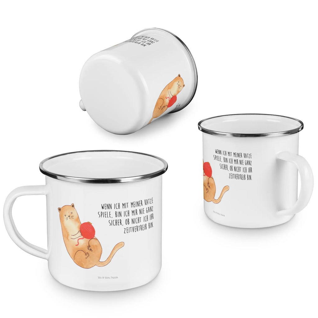 Enamel camping mug Cat Wool Emaille Becher, Trinkbecher, Becher, becher emaille, blechbecher, Pott, wandertasse, Campingtasse, Blechtasse, Reisebecher, Emaille Tasse, wanderbecher, Teebecher, Tasse Emaille, emaillebecher, metallbecher, Campingbecher, Kaffeebecher, Metalltasse, Emailletasse, reisetasse, Tasse, Teetasse, Kaffeetasse, Katzensouvenirs, Katzenliebhaberprodukte, Katzenmotive, Katzenmotiv, Katzenfan, Katzendeko, Katze, Katzenfreund, Katzenliebhaber, Katzenprodukte, Katzenartikel, Katzenaccessoires, Katzenbesitzerin, Verspielt, Wolle, Spiel, Wollknäuel, Spielen, Cat, Haustier, Mietze, Katzenhalter, Cats, Katzen, Kater