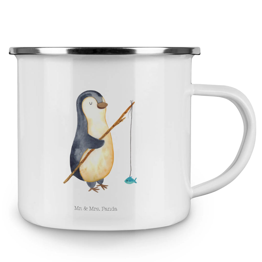 Enamel camping mug Penguin angler metal camping mug, tin coffee cup, campfire mug, travel mug, adventure mug, hiking mug, metal cup, enamel camping cup, outdoor cup, backpacking mug, camping mug, stainless steel drinking cup, bushcraft mug, lightweight camping mug, camp coffee mug, camping metal cup, steel mug for camping, camper mug, enamel mug, enamel drinking mug, Penguin, North Pole, Winter, Penguins, gift idea, hobby, gift, fishing, penguins, daily schedule, vacation, daydreams, plan, new start, friends, planner, weekend, motivation, penguin, angler