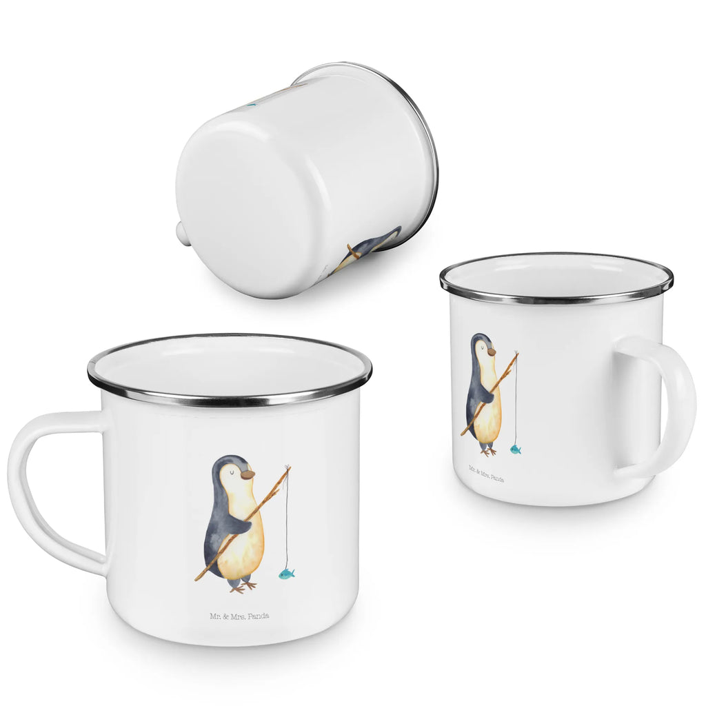 Enamel camping mug Penguin angler metal camping mug, tin coffee cup, campfire mug, travel mug, adventure mug, hiking mug, metal cup, enamel camping cup, outdoor cup, backpacking mug, camping mug, stainless steel drinking cup, bushcraft mug, lightweight camping mug, camp coffee mug, camping metal cup, steel mug for camping, camper mug, enamel mug, enamel drinking mug, Penguin, North Pole, Winter, Penguins, gift idea, hobby, gift, fishing, penguins, daily schedule, vacation, daydreams, plan, new start, friends, planner, weekend, motivation, penguin, angler