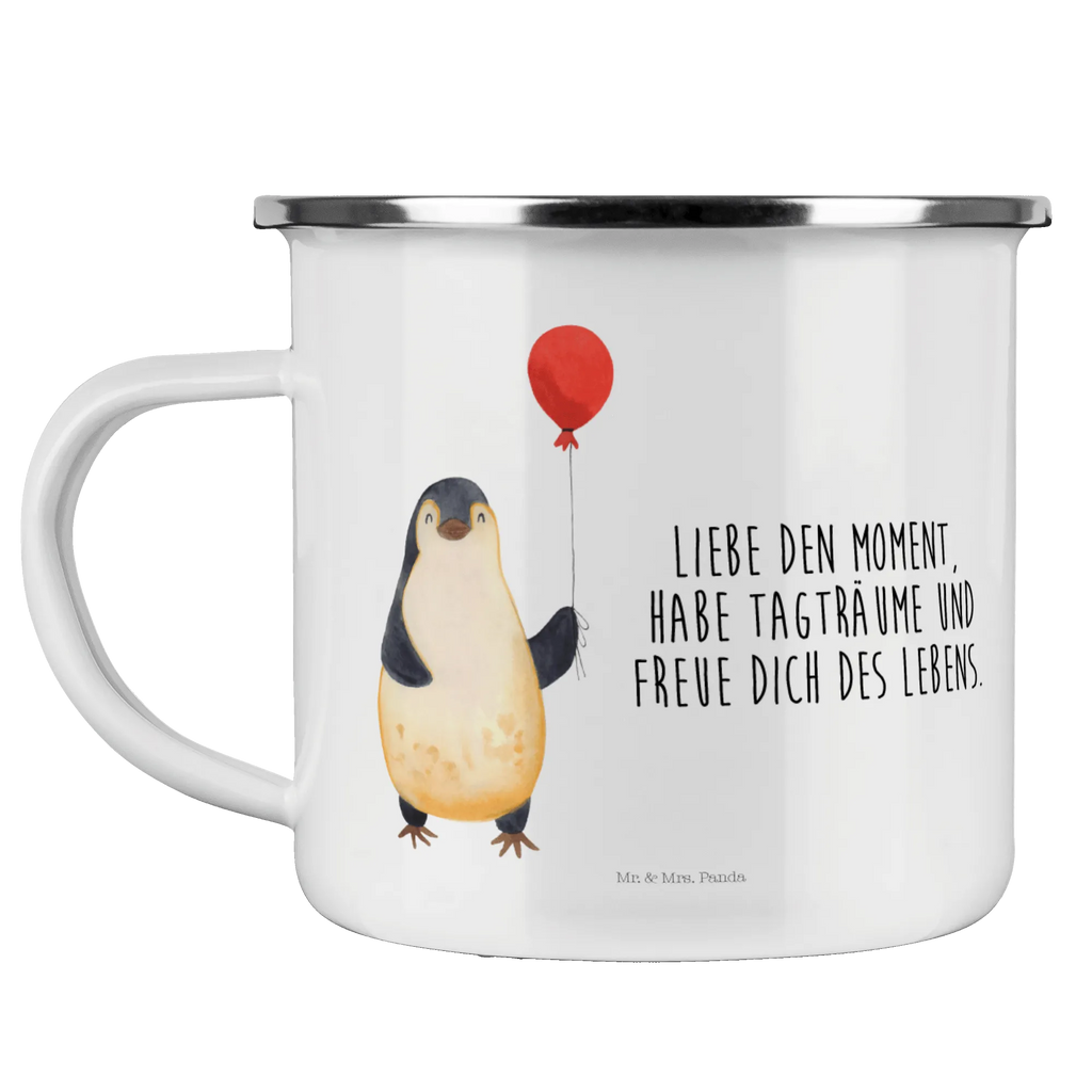 Enamel camping mug Penguin balloon Tasse, blechbecher, Campingtasse, wandertasse, Blechtasse, Emaille Becher, Metalltasse, Becher, emaillebecher, Tasse Emaille, metallbecher, Emaille Tasse, Teetasse, Emailletasse, becher emaille, Kaffeebecher, Campingbecher, wanderbecher, Trinkbecher, Teebecher, Kaffeetasse, reisetasse, Reisebecher, Pott, Pinguin, Geschenkidee, Motivation, Lebenslust, Glück, Geschenk Freundin, Pinguine, Neustart, Liebe, Luftballon, Neues Leben, Tagträume, Beste Freundin