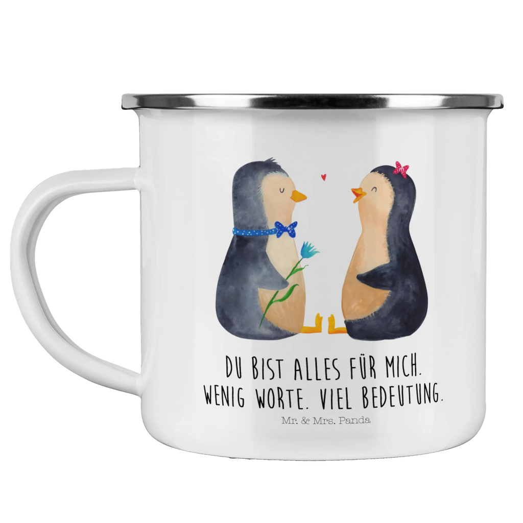 Enamel camping mug Penguin pair Emailletasse, becher emaille, blechbecher, Metalltasse, Campingbecher, Teetasse, Emaille Becher, Campingtasse, Pott, Teebecher, metallbecher, wanderbecher, Kaffeetasse, reisetasse, wandertasse, emaillebecher, Tasse Emaille, Kaffeebecher, Blechtasse, Trinkbecher, Reisebecher, Emaille Tasse, Tasse, Becher, Pinguin, Große Liebe, Hochzeitsgeschenk, Hochzeit, Jahrestag, Liebesgeschenk, Liebesbeweis, Liebespaar, Pinguine, Traumpaar, Liebe, Hochzeitstag, Verlobung