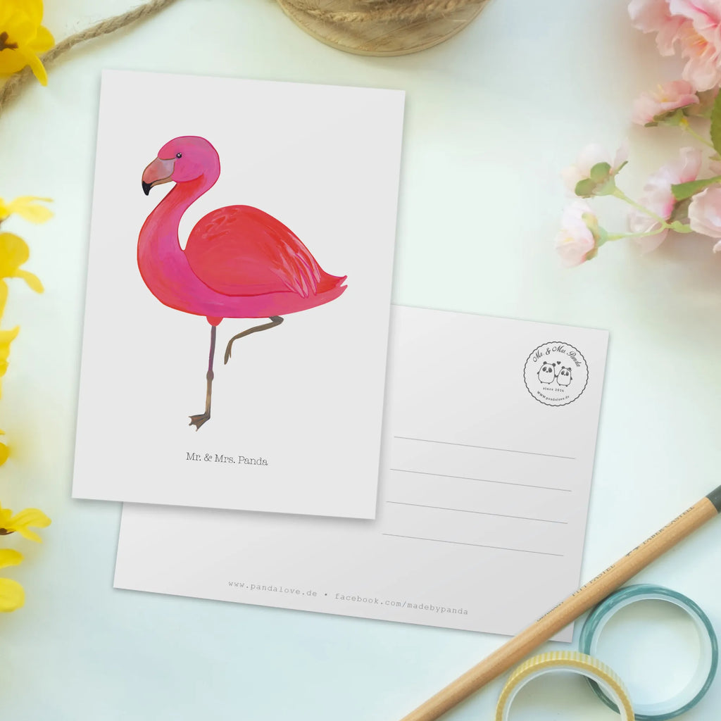 Postcard flamingo Classic gift card, paper, gift, letter, invitation card, card, postcards, Postcard, invitation, Flamingo, pink, pink bird, bird of paradise, red, flamingo decoration, gift pink, gifts, gift idea, children, adults, girls, flamingo fans, summer, vacation, sea, unusual gifts in pink, pink gifts, girls gifts, small gifts, Caribbean feeling, funny sayings, Son, for me, Saying, Me, Outsider, Girlfriend, Pride, Self-love, Girlfriends, Daughter, Unique, Siblings