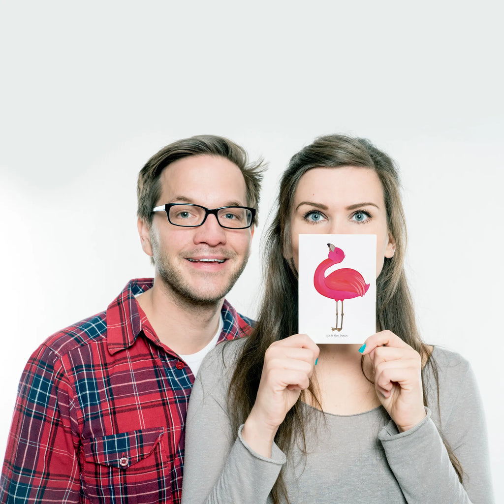 Pocztówka Flamingo Duma Geschenkkarte, Einladung, Ansichtskarte, Karte, Einladungskarte, Grußkarte, Ansichtskarten, Dankeskarte, Geburtstagskarte, Postkarte, Einladungskarten Geburtstag, Einladung Geburtstag, Flamingo, Freude, Selbstliebe, beste Freundin, Tochter, stolz, Freundin, Selbstakzeptanz, Mama, Schwester