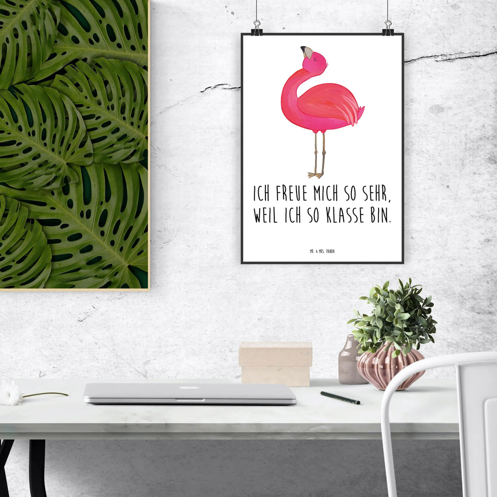 Plakat Flamingo Duma Wandbild, kunst für die wand, Posterdruck, wandkunst, Wandposter, kunstposter, drucke, Deko Bild, wanddeko, Poster, grafikposter, Kunstdruck, kunstdruck poster, Plakat, Wanddeko Bild, Bild, Wanddekoration, Wandschmuck, Mr. & Mrs. Panda Poster, wanddruck, Designposter, Bild für Wand, Flamingo, Stolz, Selbstliebe, Beste Freundin, Freundin, Freude, Mama, Tochter, Selbstakzeptanz, Schwester