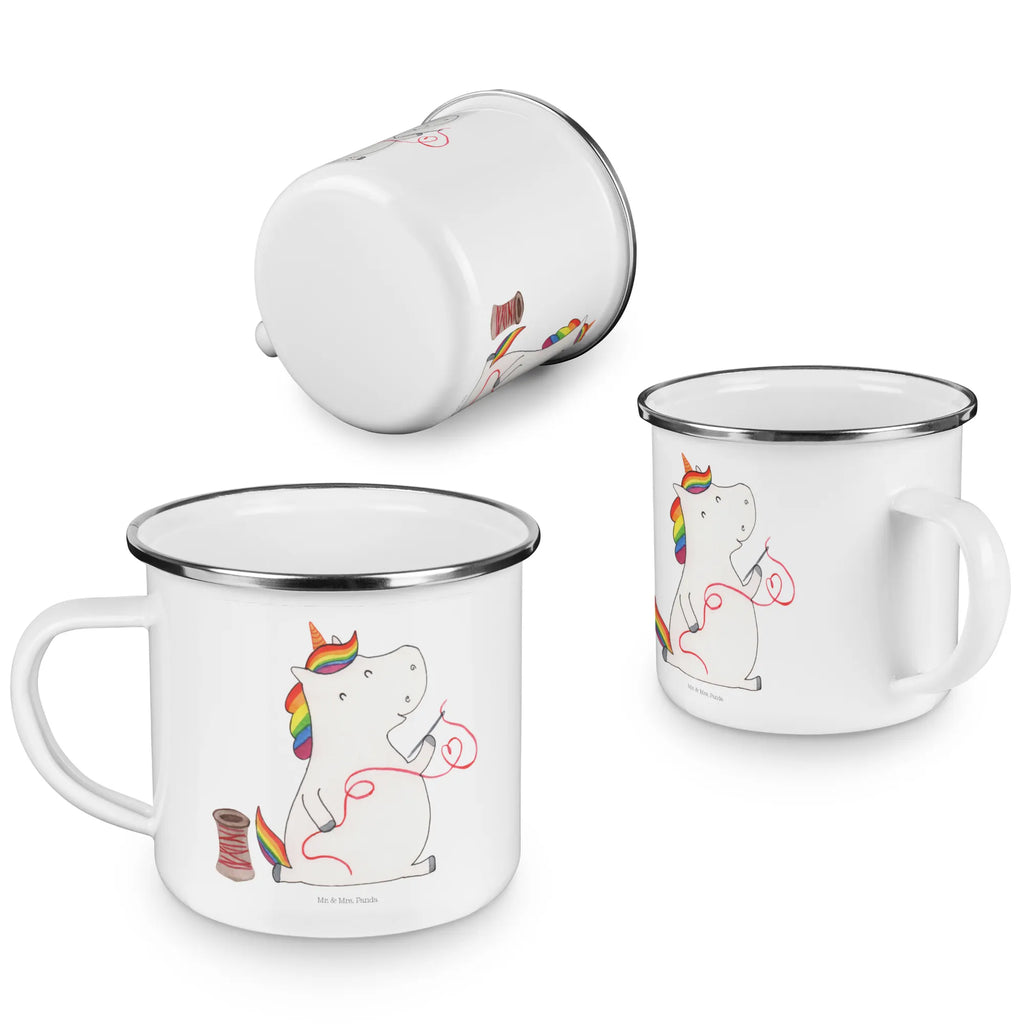 Enamel camping mug unicorn seamstress Pott, Tasse, Blechtasse, metallbecher, Emaille Tasse, Tasse Emaille, Emaille Becher, Reisebecher, Emailletasse, Kaffeetasse, Becher, blechbecher, emaillebecher, wandertasse, Teebecher, Teetasse, Metalltasse, Trinkbecher, Kaffeebecher, wanderbecher, Campingtasse, Campingbecher, becher emaille, reisetasse, Unicorn, Einhorn, Einhörner, Einhorn Deko, Nähzimmer, Nähen, Näherin, Mädchen, Häkeln, Stricken, Basteln, Freundin
