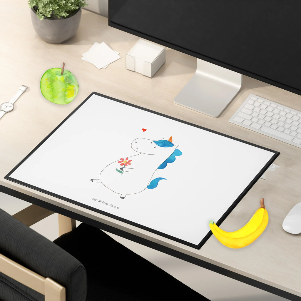 Podkładka na biurko Jednorożec spacer Jednorożec, jednorożce, dekoracje jednorożca, jednorożec