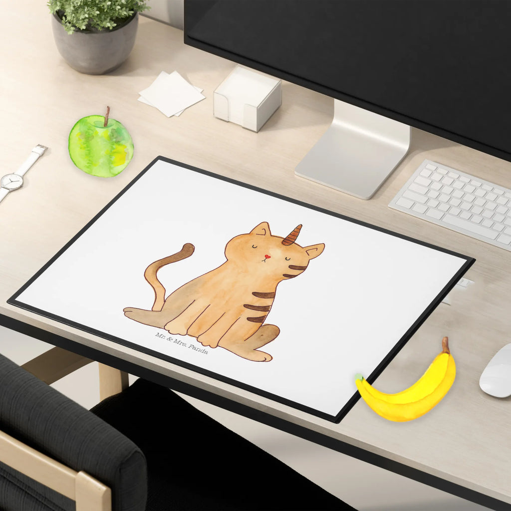 Podkładka na biurko jednorożec kot Schreibtisch Unterlagen, Bürobedarf, Büroartikel, Schreibwaren, Schreibtischunterlage Groß, Schreibtischauflage, Schreibunterlage, Einhorn, Einhörner, Einhorn Deko, Unicorn, Regenbogen, Glitzer, Einhornkatze, Mieze, Katze, Einhornpower, Erwachsenwerden, Kittyhorn, Katzenhorn, Katzer