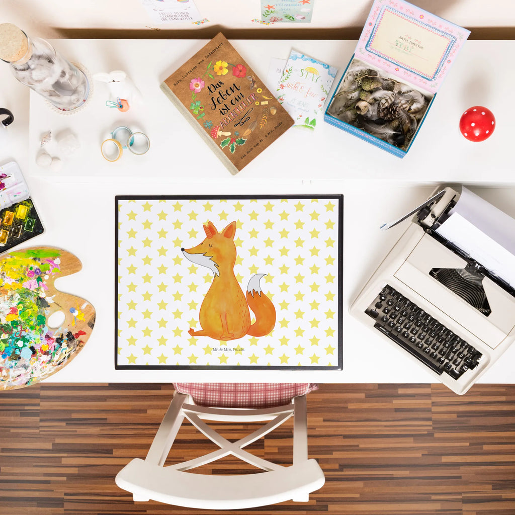 Schreibtischunterlage Fuchshörnchen Bürobedarf, Schreibtisch Unterlagen, Schreibwaren, Schreibtischauflage, Schreibtischunterlage Groß, Büroartikel, Schreibunterlage, Einhorn, Einhörner, Einhorn Deko, Unicorn, Fuchshörnchen, Foxycorn, Fuchshorn, Füchse, Unicorns, Fuchs