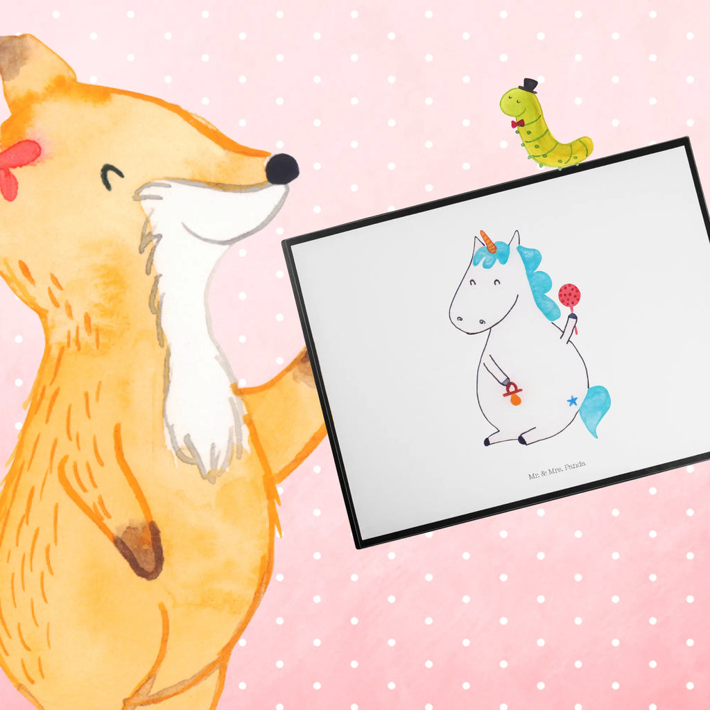 Podkładka na biurko jednorożec Dziecko Bürobedarf, Schreibwaren, Schreibtischauflage, Schreibtischunterlage Groß, Schreibunterlage, Schreibtisch Unterlagen, Büroartikel, Einhorn, Einhörner, Einhorn Deko, Unicorn, Party, Geburtstag, Mutter, Babyglück, Schnuller, Eltern, Geburt, erstes Kind, Nachwuchs, Kind, Baby