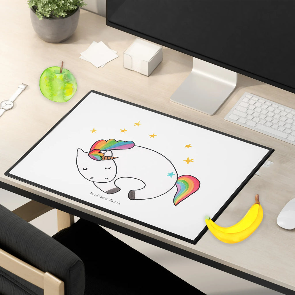 Schreibtischunterlage Einhorn Nacht Bürobedarf, Schreibunterlage, Büroartikel, Schreibtisch Unterlagen, Schreibtischunterlage Groß, Schreibwaren, Schreibtischauflage, Einhorn, Einhörner, Einhorn Deko, Unicorn, Träume, Realität, unicorn, Freundin, Menschen, Ruhe, Geschenk, Traum