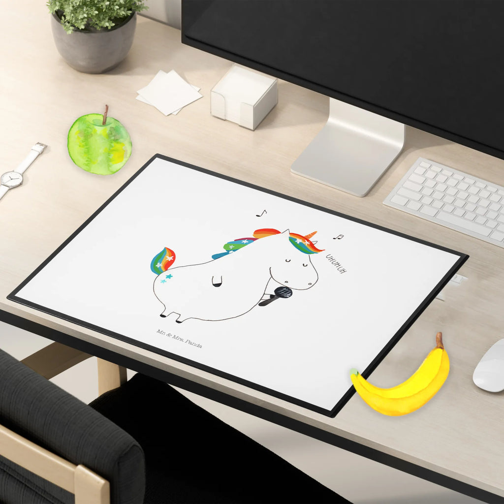 Podkładka na biurko jednorożec Śpiewak Jednorożec, jednorożce, dekoracje jednorożca, jednorożec