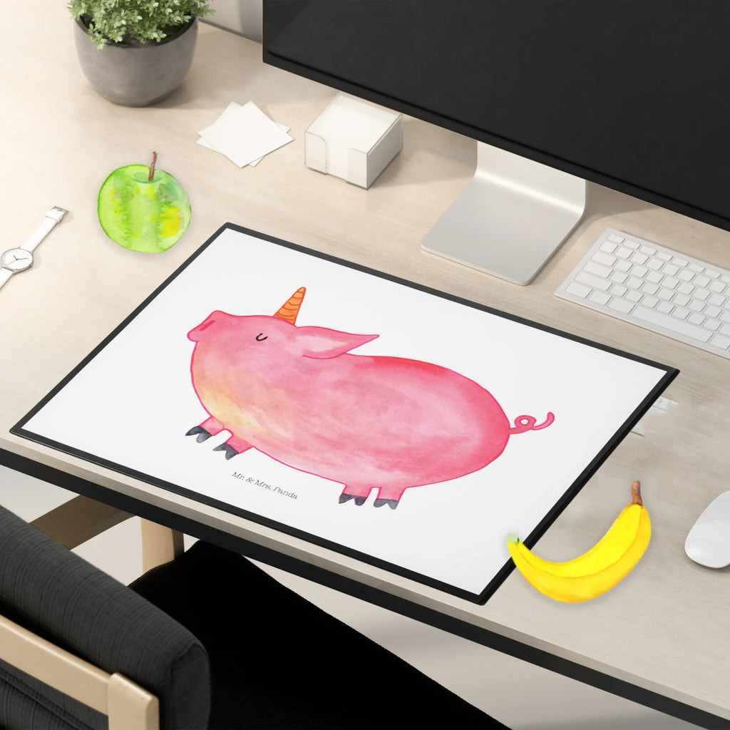 Desk pad unicorn Pig Schreibtischunterlage Groß, Bürobedarf, Büroartikel, Schreibunterlage, Schreibwaren, Schreibtischauflage, Schreibtisch Unterlagen, Einhorn, Einhörner, Einhorn Deko, Unicorn, english, geschenk, Spruch, witzig. lustig, Schwein, Bauer, Schweinhorn, Piggy, funny, Party, englisch, Spaß, Pig