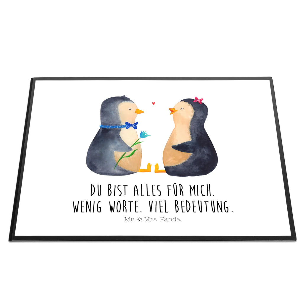 Podkładka na biurko Pingwin para Bürobedarf, Schreibtisch Unterlagen, Schreibunterlage, Schreibtischunterlage Groß, Schreibtischauflage, Schreibwaren, Büroartikel, Pinguin, Verlobung, Hochzeitsgeschenk, große Liebe, Liebe, Liebesgeschenk, Traumpaar, Liebesbeweis, Pinguine, Hochzeitstag, Liebespaar, Hochzeit, Jahrestag