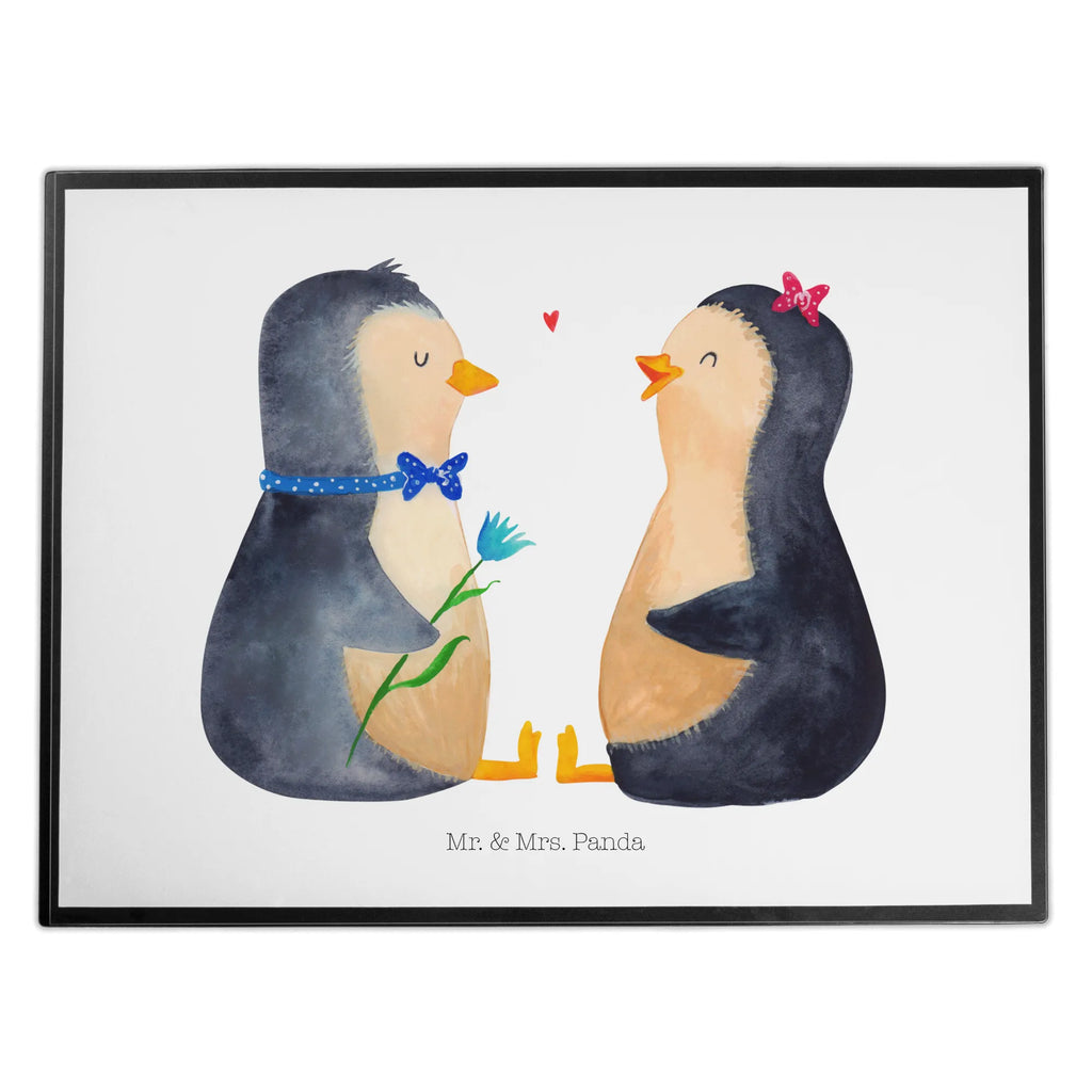 Podkładka na biurko Pingwin para Bürobedarf, Schreibtisch Unterlagen, Schreibunterlage, Schreibtischunterlage Groß, Schreibtischauflage, Schreibwaren, Büroartikel, Pinguin, Verlobung, Hochzeitsgeschenk, große Liebe, Liebe, Liebesgeschenk, Traumpaar, Liebesbeweis, Pinguine, Hochzeitstag, Liebespaar, Hochzeit, Jahrestag