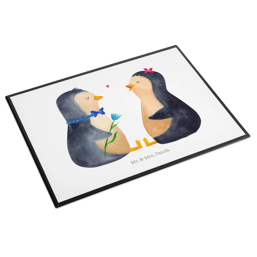 Podkładka na biurko Pingwin para Bürobedarf, Schreibtisch Unterlagen, Schreibunterlage, Schreibtischunterlage Groß, Schreibtischauflage, Schreibwaren, Büroartikel, Pinguin, Verlobung, Hochzeitsgeschenk, große Liebe, Liebe, Liebesgeschenk, Traumpaar, Liebesbeweis, Pinguine, Hochzeitstag, Liebespaar, Hochzeit, Jahrestag