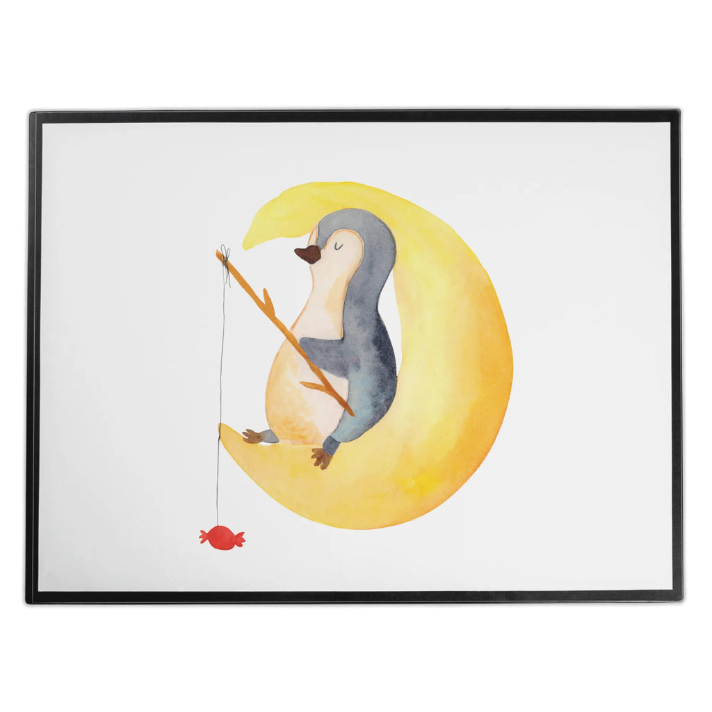 Schreibtischunterlage Pinguin Mond Schreibunterlage, Büroartikel, Schreibtischauflage, Schreibtischunterlage Groß, Schreibtisch Unterlagen, Schreibwaren, Bürobedarf, Pinguin, Nachtruhe, Pinguine, Einschlafen, Schlafstörungen, schlafen, Gästezimmer, Schlafzimmer, Spruch