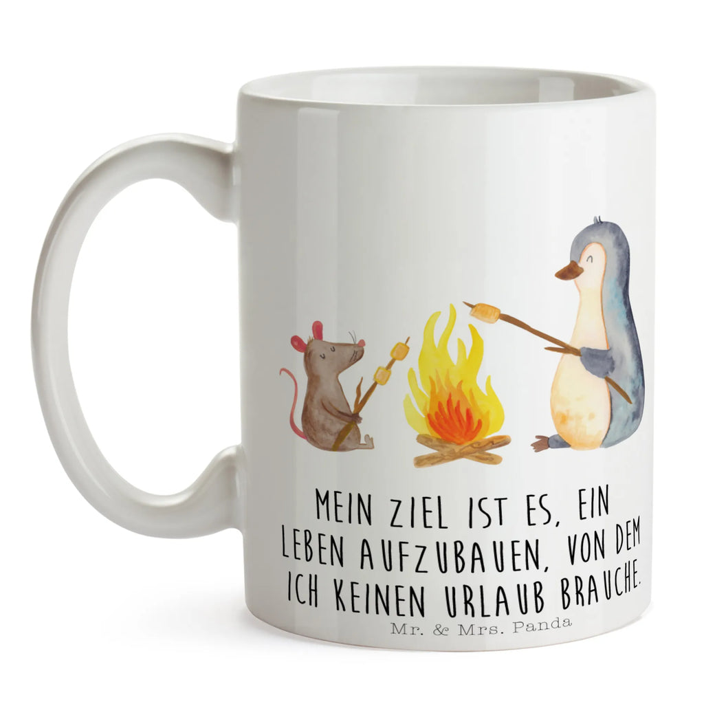 Mug Penguin campfire tea mug, mug, novelty mug, custom mug, mug with designs, coffee mug, ceramic mug, mug with quotes, gift mug, porcelain mug, latte mug, personalized mug, office mug, Penguin, North Pole, Winter, Penguins, mouse, marshmallows, office, life, life motto, campfire, barbecue, love, penguins, work, life motivation, everyday office life, job, new start, fire, motivation