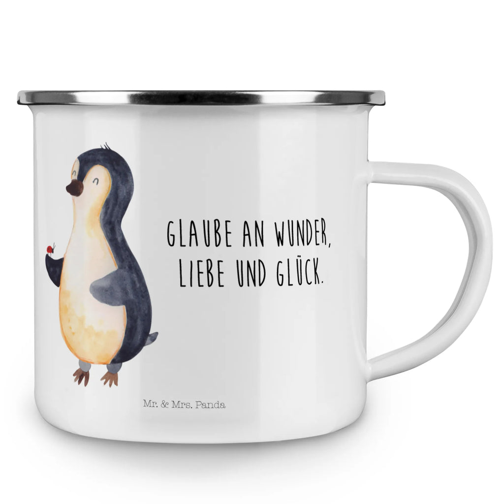 Enamel camping mug Penguin ladybug Kaffeebecher, blechbecher, Emaille Tasse, Tasse, Teebecher, reisetasse, Reisebecher, Kaffeetasse, wandertasse, Campingtasse, Emaille Becher, Teetasse, metallbecher, becher emaille, Becher, Blechtasse, Emailletasse, Metalltasse, Campingbecher, Tasse Emaille, Trinkbecher, Pott, emaillebecher, wanderbecher, Pinguin, Lebensfreude, Wunder, Pinguine, Glück, Liebe, Freude, Marienkäfer