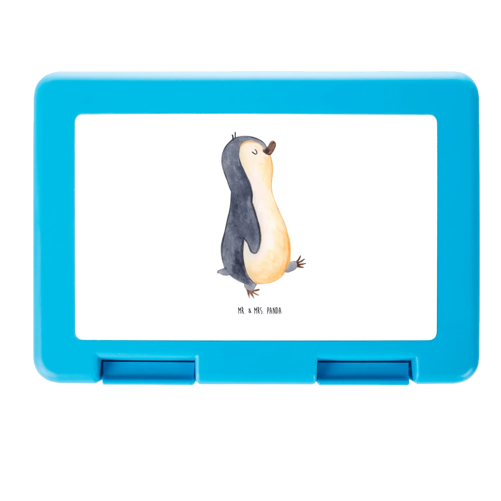 Lunch box Penguin march Brotbox, Snackbox, Lunch box, Butterbrotdose, Brotzeitbox, Pinguin, Pinguine, Frühaufsteher, Langschläfer, Bruder, Schwester, Familie