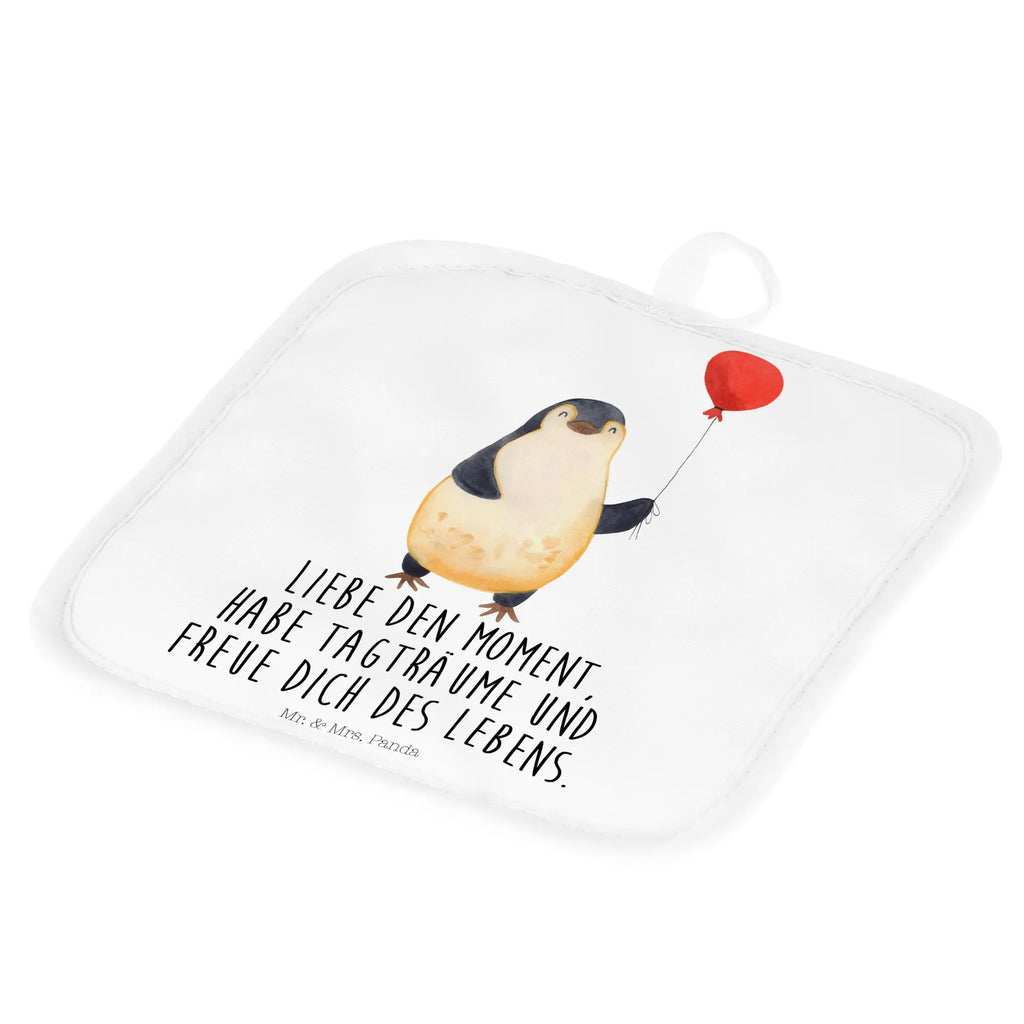 2er Set Topflappen  Pinguin Luftballon Topfhandschuhe, 2er Set Topflappen, Topflappenset, Topflappen, Topflappen Set, Topfuntersetzer, Topflappen 2er Set, topfhalter, Pinguin, Tagträume, Lebenslust, Beste Freundin, Motivation, Geschenkidee, Liebe, Pinguine, Glück, Neues Leben, Neustart, Geschenk Freundin, Luftballon