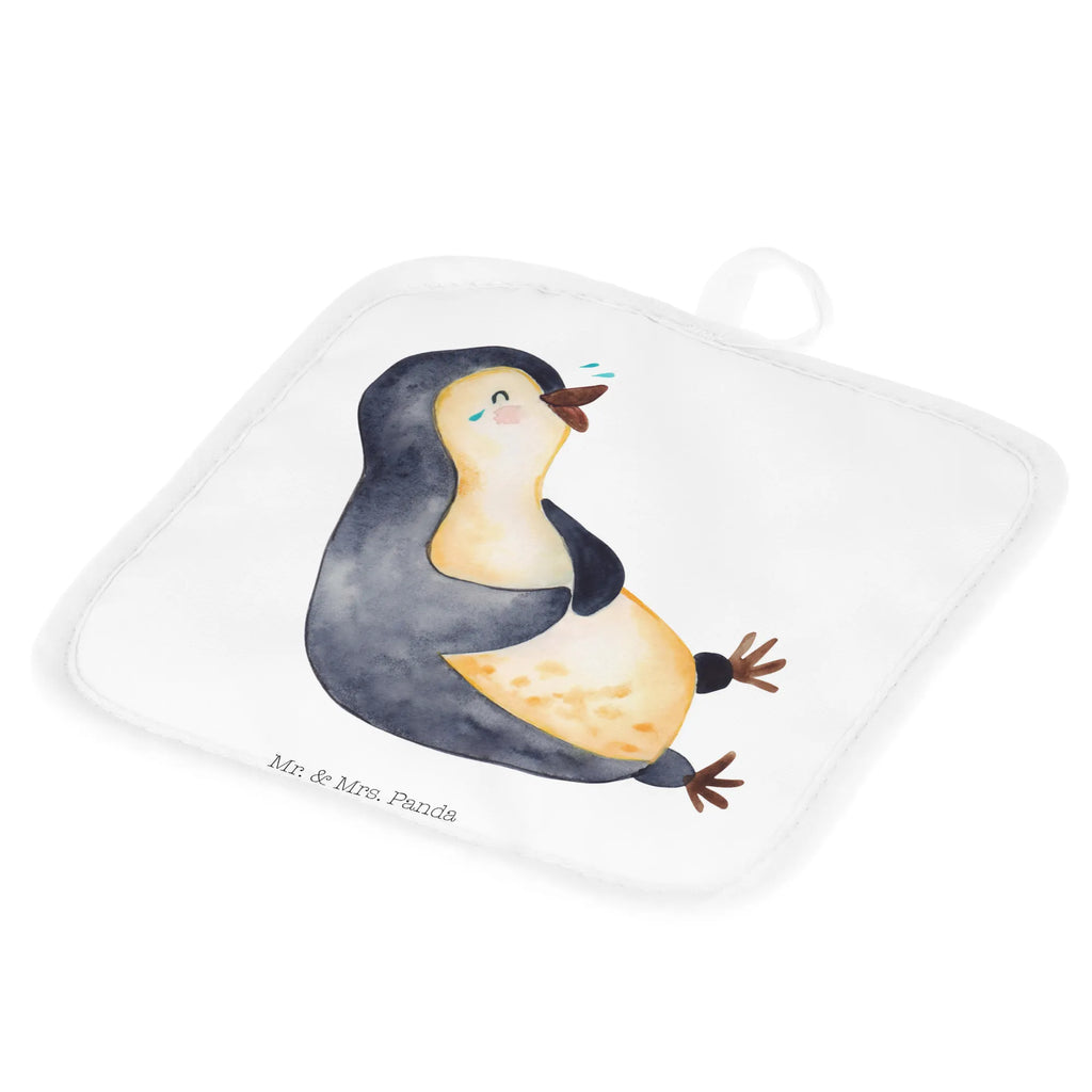 2er Set Topflappen  Pinguin Lachen Topfhandschuh, Topflappen mit Spruch, Topflappen lustig, Schöne Topflappen, Topflappenset, Ofenhandschuh, Topflappen Set, Topfhandschuhe, Topflappen, Ofenhandschuhe, Topflappen 2er Set, Topfuntersetzer, Pinguin, Fröhlich, Pinguine, lustiger Spruch, Lachen, Fröhlichkeit, Optimismus, Humor
