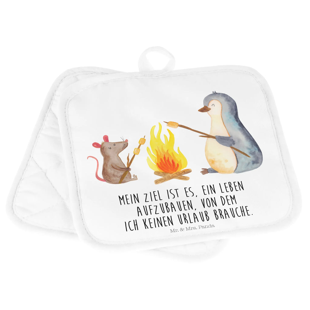 2-elementowy zestaw podkładek pod garnki pingwin ognisko Topflappen 2er Set, Topfhandschuhe, Topflappenset, 2er Set Topflappen, Topfuntersetzer, topfhalter, Topflappen, Topflappen Set, Pinguin, Liebe, Neustart, Feuer, Maus, Grillen, Leben, Lagerfeuer, Motivation, Marshmallows, Pinguine, Arbeit, Lebensspruch, Büroalltag, Job, Büro, Lebensmotivation